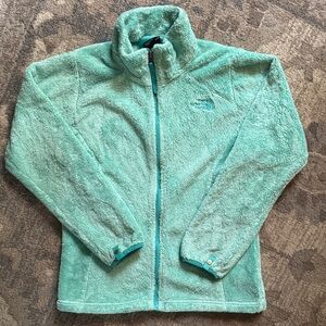 Kids Mint Green Fleece Jacket